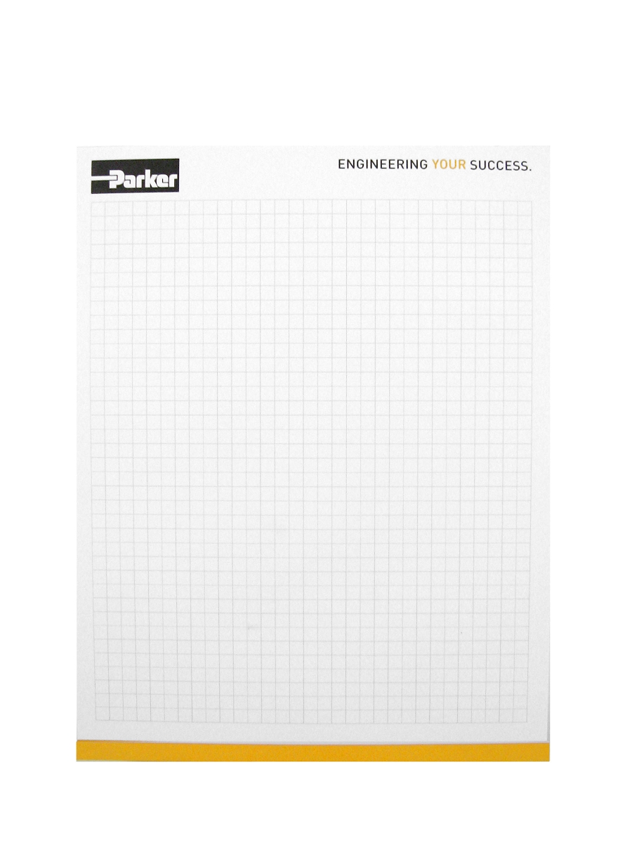 Office :: 1612 Scratch Pad w/ Graph Paper 8.5 X 11 (10 per Pack) USA  [482010] - Parker Merchandise Store